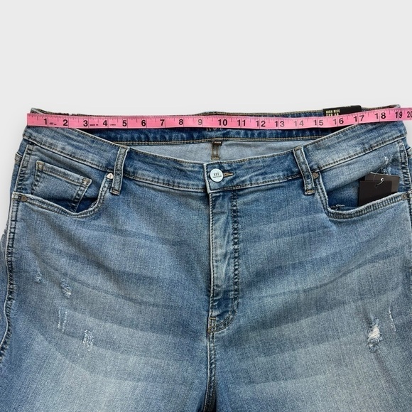 KUT From the KLOTH High Rise Fab AB Crop Skinny Jeans Distressed Plus Size 20W - Picture 9 of 13